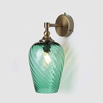 Twisted Optic Wall Light лесной зеленый