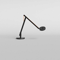 String T1 MINI DTW небольшая дизайнерская настольная лампа оранжевый; матовый чёрный