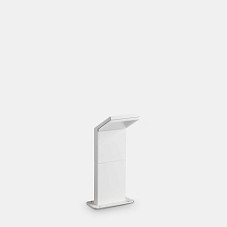 369594 Ideal lux Style уличный наземный светильник столбик с прямоугольным корпусом и верхним световым выходом