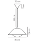 Freya 35 подвесной светильник Nordlux черный 2213083003