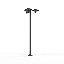 Kerlouan N° 8; Polycarbonate E27 105W; Dark grey