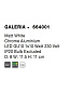 664001 GALERIA Novaluce спот LED GU10 1x10W IP20