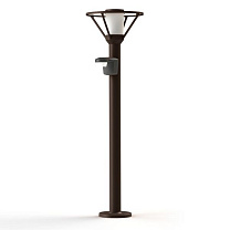 Bermude N° 4; Frosted glass E27 105W Detector; Old rustic