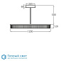 Belgrave Square   Smooth Rods люстра Bella Figura cl123 belgrave square round 1