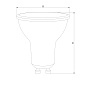 Светодиодная лампа GU10 LED Elektrostandard a050141 — фото 1
