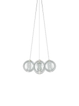 RANDOM CLOUD PENDANT 7 LIGHTS D.28 CM / TRANSPARENT 3000K CE