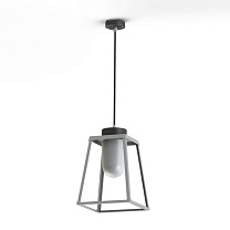 Lampiok 2 N° 2; Frosted glass E27 52W; Silk grey