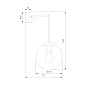 Настенный светильник Esme TK Lighting a068594 — фото 2