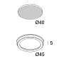 BOXY SOFTENING LENS W белый Delta Light аксессуар — фото 1