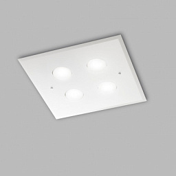 Metal Lux Dado PL 4L современный квадратный потолочный светильник с четырьмя лампами белый 259.340.02