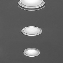 уличный встраиваемый потолочный светильник с углом 60°, создаёт равномерное заливающее освещение