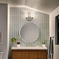 Cosabella 15" 2 Light Vanity Light with Cosabella 15" 2 Light Vanity Light with Satin Etched Case Opal Glass Polished Nickel настенный светильник 55091PN Kichler — фото 1
