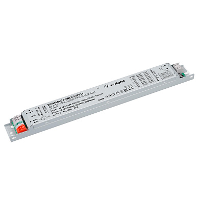 035536 Arlight LED драйвер ARJ-SP-90-LINEAR-PFC-DALI2-ADJ (90W, 80-300V, 0.3-0.7A)