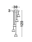 1300301305 BOCCALE Novaluce светильник LED G9 5x5W IP20 Bulb Included