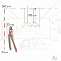 10388P/C Brass Loft it Thread подвесной светильник 40W 2800lm 3000K — фото 7