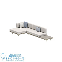 ALURA LOUNGE SET16D SAND BATYLINE ЖЕМЧУЖНО-СЕРЫЙ Royal Botania