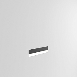 INLET TRIMLESS L38 927 B-W Delta Light INLET встраиваемый настенный светильник черного цвета