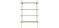 Rod combination 16 - wood Bolia книжный шкаф — фото 3