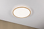 71034 Paulmann Atria Shine Круглый светильник IP44, 420 мм, 22 Вт, 2300 лм, 4000 К, имитация дерева — фото 2