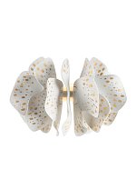 Бра Nightbloom Lladro, белое с золотом