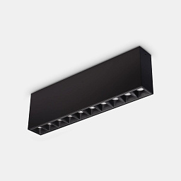 369945 Ideal lux Lika потолочный линейный светильник прямоугольной формы с многомодульной оптической решёткой