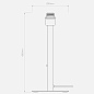 Абажур Astro Lighting Beaumont Table матовый никель — фото 12