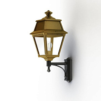 Avenue 2 N° 7; Clear glass E27 105W; Tinted lacquered brass