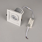 Поворотный встраиваемый светильник Arlight MS-VORTEX-BUILT-S140x140-30W — фото 15