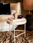 Стол Travertine Ferm Living 1104263528 кашемир — фото 1