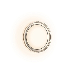 468010/10 Vibia Dots уличный настенно-потолочный светильник белого цвета