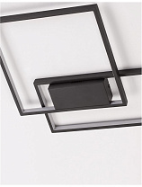 Triac Dimmable Sandy Black Steel Aluminium & Acrylic LED 30 Watt 220-240 Volt 2030Lm 3000K IP20 L: 45 W:45 H: 4 cm