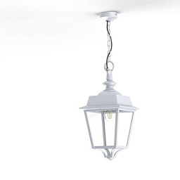 150001001 Roger Pradier Place Des Vosges Evolution подвесной фонарь с белым корпусом на цепи