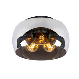 45101/40/65 Lucide OLIVIA потолочный светильник с округлым плафоном зеркальной поверхности