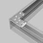 TRA034CL-21 Maytoni Accessories for tracks Exility Комплектующие для накладной трековой системы Серебро — фото 4