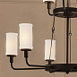 Vetivene 9 Light Chandelier Textured Black люстра 52452BKT Kichler — фото 6