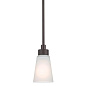 Erma 4.25" 1 Light Mini Pendant Olde Bronze подвесной светильник 52444OZ Kichler — фото 3
