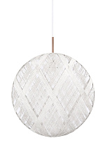 Pendant Lamp CHANPEN L Ø52 diamant White