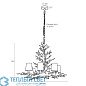 Coral Twig Chandelier люстра Arteriors DC82000