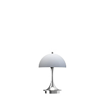 Panthella 160 Portable Lamp / Хром Опаловый Синий Серый