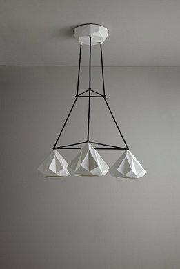 Подвесной светильник (группа) Original BTC Hatton 1 Triangular Grouping