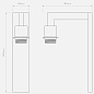Настенный светильник Astro Lighting Ravello матовый никель — фото 5