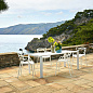 0586603-4PACK Kartell Masters Набор из 4 уличных стульев, белый — фото 7