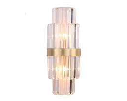 NEWPORT 10244/A brass Newport Kelly хрустальное бра