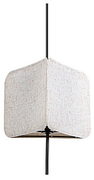 A7084SP-1BK Arte Lamp TRIXIE подвесной светильник с геометрическим тканевым абажуром