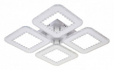 потолочный светильник с четырьмя квадратными рамками