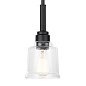 Aivian 5" 1 Light Mini Pendant Black подвесной светильник 52399BK Kichler