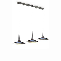 Falling Leaf Trio - suspension/Gris