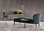 Aston chaise-longue Шезлонг Minotti