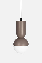 443106 Globen Lighting Nero подвесной светильник цилиндрической формы коричневого оттенка