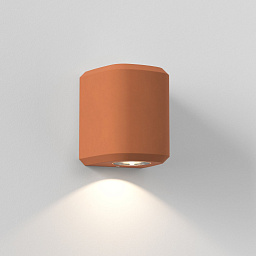 Уличный настенный светильник Astro Lighting Brixham Single терракотовый бетон